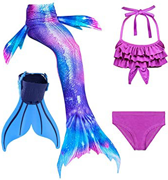 shepretty Traje de Baño Sirena