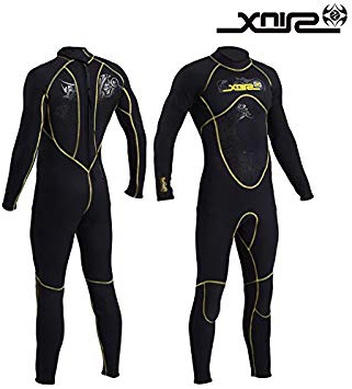 PAWHIT Traje Buceo Hombre Manga Larga Traje Neopreno Surf Snorkeling Natación Buceo Mar Agua