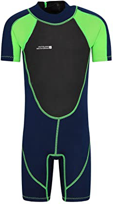 Mountain Warehouse Traje de Buceo para niños - Neopreno con Cremallera de fácil Deslizamiento - Costuras Planas - Cuello Ajustable - para bucear en Verano