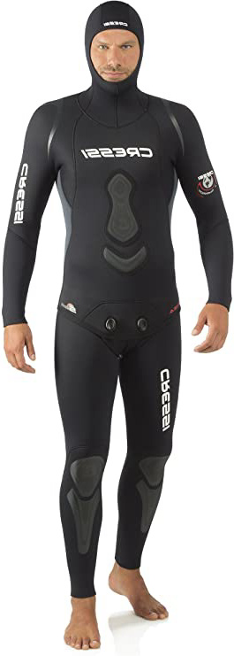 Cressi Apnea Men Complete Wetsuit 5mm Traje Profesional de Apnea y Pesca, Hombre
