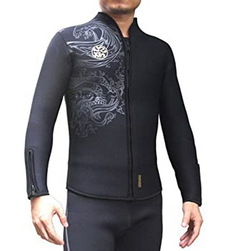 PAWHIT - Traje de Neopreno térmico de Manga Larga para Hombre y Mujer (5 mm)