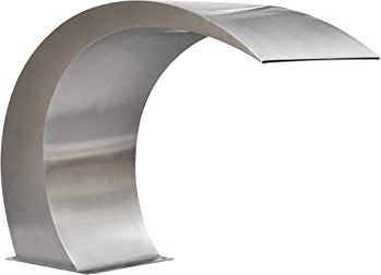Festnight Fuente de Acero Inoxidable para Piscinas 45 x 30 x 60 cm