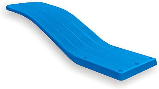 Trampolín Bali para piscina. De fibra de vidrio. Muy RESISTENTE. Color azul. Fabricado en España