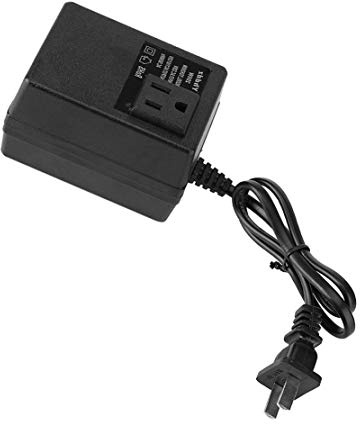 Zerodis Convertidor de Voltaje, máximo 200 vatios de Corriente Baja, 220 V a 110 V, Transformador automático Internacional Adaptador de Viaje para portátiles, cámaras, teléfonos, iPads