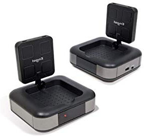 Engel Axil Boston MV7230 - Emisor y receptor de equipo video y sonido (8 canales seleccionables, 5.8 GHz), negro