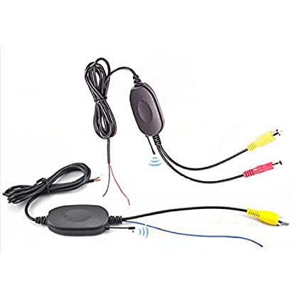 Kala Kass 2.4 GHz Wireless vídeo Carmedien RCA Video transmisor Receptor Kit para Monitor Marcha Atrás Coche Receptor CAM DVD GPS Auto Radio Player Módulo Adapte Trigger
