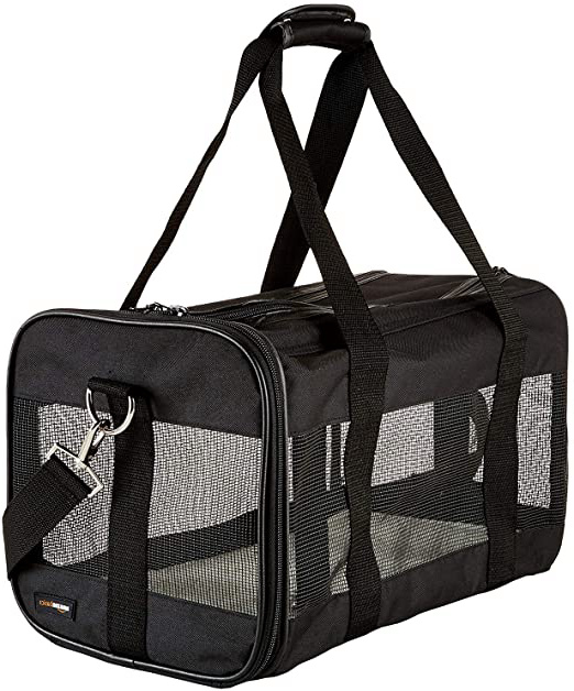 AmazonBasics - Trasportín negro con