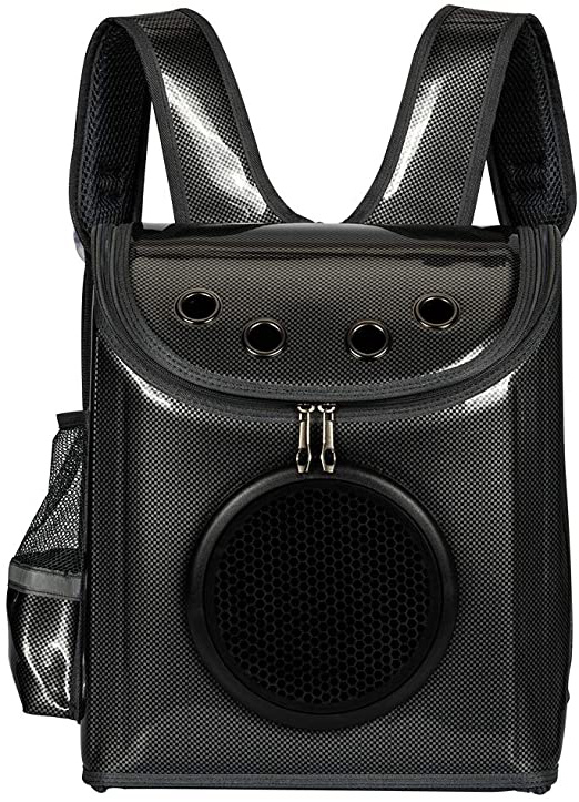 FREESOO Portador de Viaje Mochila Bolsa de Transporte para Mascotas Perros Gatos Transportín Jaula Capazos Transportadoras Impermeable Transpirable Viaje Coche Portátil para Pequeños Perros y Gatos