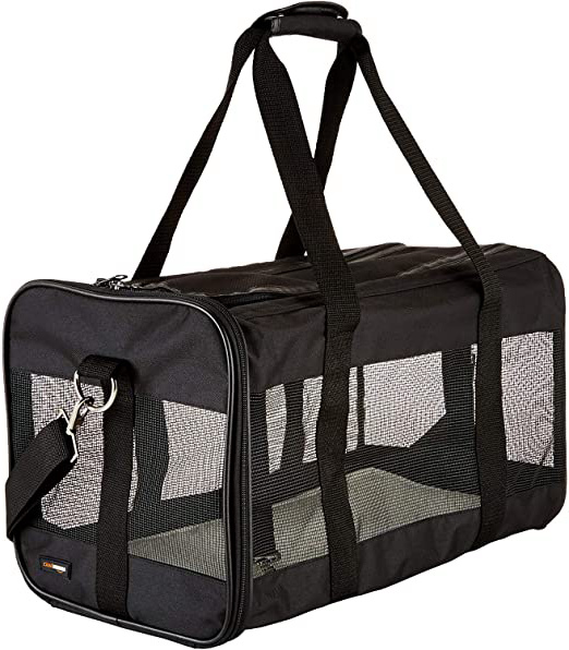 AmazonBasics - Trasportín negro con