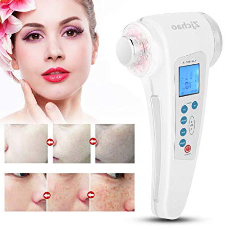 4 in1 Dispositivo de Belleza por Ultrasonidos con Ion Photon 1MHz + 3MHz para el cuerpo y la cara, Rejuvenecimiento de la piel, Anti-arrugas