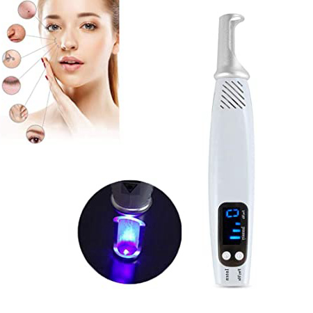 SWGN Bolígrafo Picosegundo Picosecond Pen Eliminación de Tatuajes de Pecas Mole Dark Pigmento de Cejas Tratamiento contra El Acné Máquina Cuidado de la Belleza Luz Azul