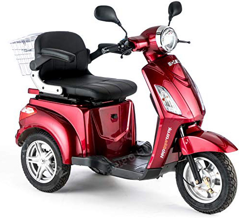 VELECO ZT15 Scooter Eléctrico de 3 Ruedas Mayores Minusvalido 900W
