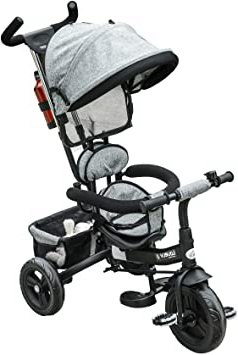 HOMCOM Triciclo para Bebé 4