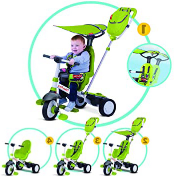 Fisher-Price Charisma Grun Kind Dreirad