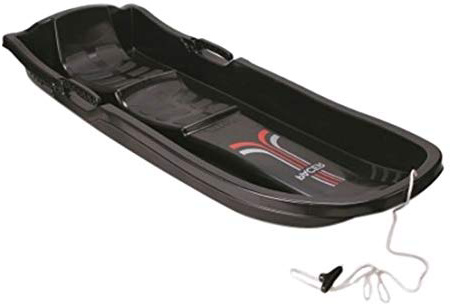 Stiga Sports Doppelsitzer Pacer Duo - Trineo de Descenso, Color Negro