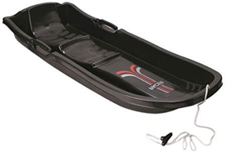 Stiga Sports Doppelsitzer Pacer Duo - Trineo de Descenso, Color Negro