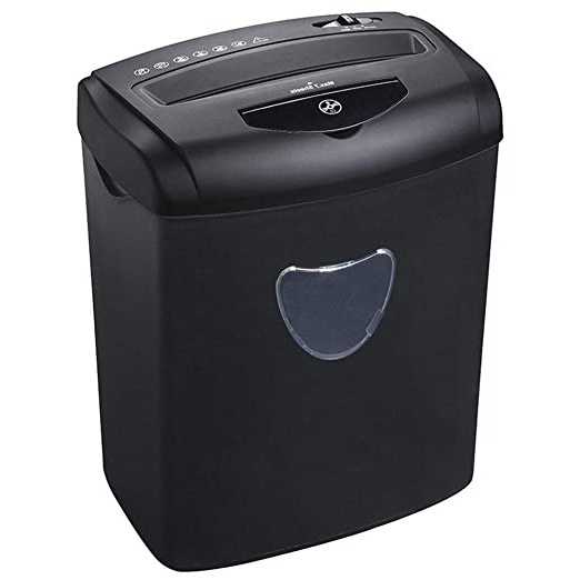 Trituradora Eléctrica/Trituradora De Papel Para Tarjetas De Crédito De Oficina Automática De Alta Potencia/Capacidad De Papelera De 21 Litros