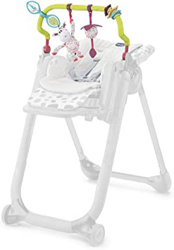 Chicco Arco de juegos para trona Chicco Polly Progres5 y Polly2Start, arco + reductor + colgantes, color verde