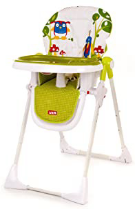 Piku Twit-Twoo - Trona para bebés con bandeja regulable