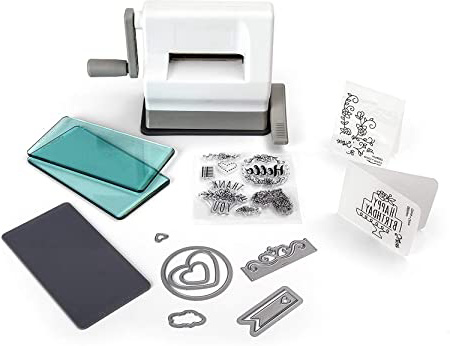 Sizzix Sidekick Starter Kit máquina de Corte y Repujado 661770, Abertura 6.35 cm, Multicolor, 19.7 x 8.9 x 12.1 cm