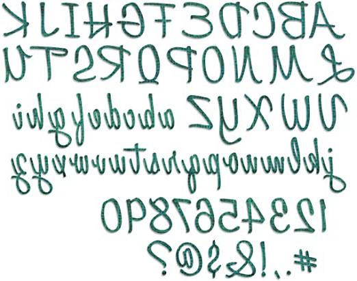 Sizzix Thinlits Troqueles 69PK Script superior e inferior