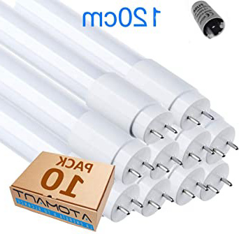 (LA)10x Tubo de LED 360 grados, 120cm, blanco frío (6500K). Standard T8 G13-18w - luz blanca - 1800 lumenes. Venta desde ESPAÑA- Envio gratis