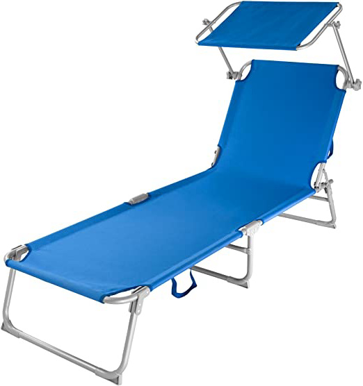 TecTake Cama Hamaca Tumbona Aluminio