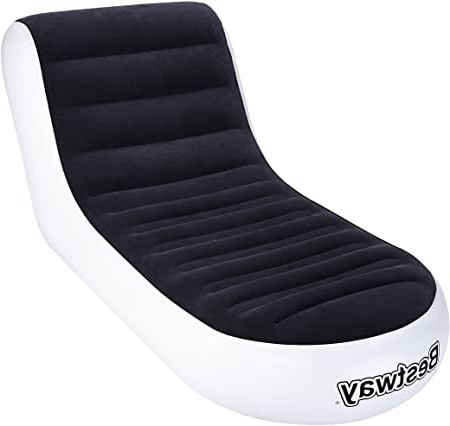 Bestway 75064 - Sofá Hinchable Extra Confortable Chaise Lounger 165x84x79 cm