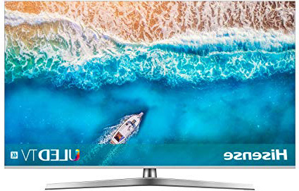 Hisense H65U7B - TV ULED 65' 4K Ultra HD con Alexa Integrada, BT, Dolby Vision HDR 1000, Audio Dolby Atmos, Ultra Dimming, Procesador QC, Smart TV VIDAA U 3.0 con IA, Mando BT con micrófono.