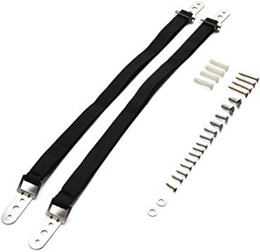 La Seguridad del Bebe Metal TV Correas, DD Muebles Pesados Anti - Tip Correas Correa para TV de Pantalla Plana/Muebles (2 correas)