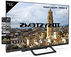 Televisor Led 32 Pulgadas HD, TD Systems K32DLX9H. Resolución 1366 x 768, 3X HDMI, VGA, USB Reproductor y Grabador.