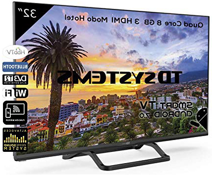 







Televisores Smart TV 32 Pulgadas Led HD. [WiFi, 3X HDMI, HbbTV 2.0.1, TDT-HD] TD Systems K32DLX9HS






