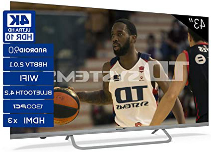 Televisiones Smart TV 43 Pulgadas