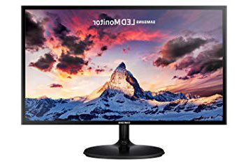 Samsung S24F350 - Monitor de 24", Full HD, 1920x1080, LED, 4ms, 250 cd/m², 1000:1, 16:9, 178°, Base Redonda, color Negro