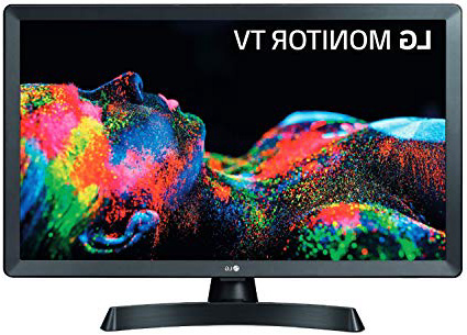 LG 28TL510S-PZ - Monitor Smart TV de 71cm (24") con Pantalla LED HD (1366x768, 16:9, DVB-T2/C/S2, WiFi, Miracast, USB Grabador, 10 W, 2xHDMI 1.4, 1xUSB 2.0, Óptica) Color Negro
