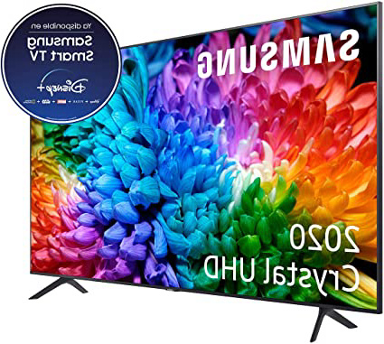 Samsung Crystal UHD 2020 43TU7105- Smart TV de 43" con Resolución 4K, HDR 10+, Crystal Display, Procesador 4K, PurColor, Sonido Inteligente, Función One Remote Control y Compatible Asistentes de Voz