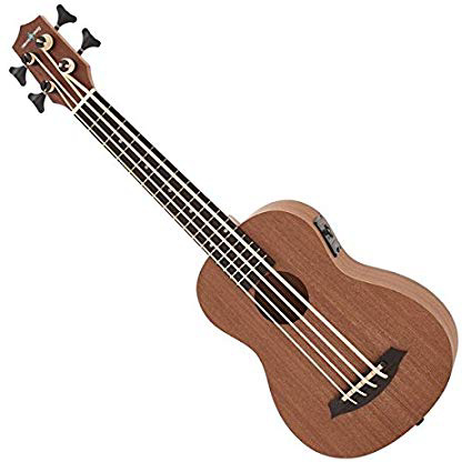 Ukelele Bajo Electroacustico Deluxe de Gear4music