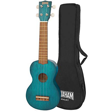 Mahalo Kahiko ukelele Soprano 2500 Series - azul