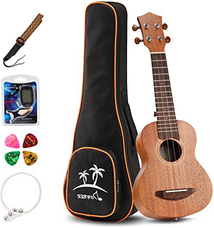 







Donner DUC-1 Ukelele Soprano Caoba Ukulele 21 Pulgada Incluido Bolso Correa Acorde Afinador






