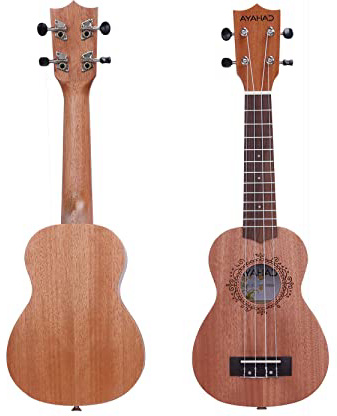 







Ukelele Soprano CAHAYA, Ukelele de 21 Pulgadas con 4 Cuerdas de Nailon AQUILA importadas de Italia, incluye Bolsa de Transporte, Afinador Digital y Correa para Principiantes






