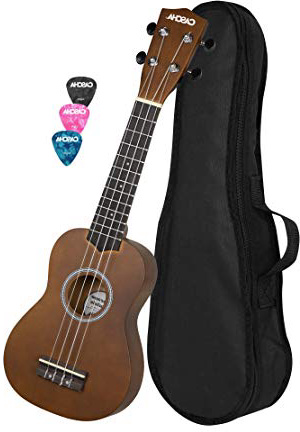 EH 3953 CASCHA ukelele Soprano juego de ganzúas (juego de 3) con funda