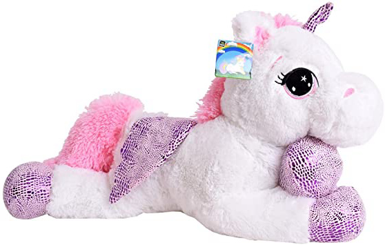 TE-Trend Caballo de Peluche Unicornio