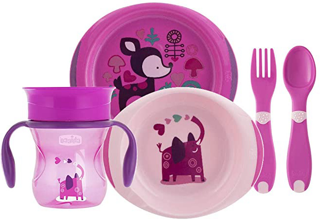 Chicco - Set completo comida,