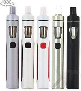 Joyetech eGo AIO (Todo en Uno) Kit de Inicio / E-Cigarette - Batería Recargable de 1500mAh, 2 ml "Cubis" A Prueba de Fugas Clearomizer Atomizador - Seguro Para Niños. (Rojo Blanco)