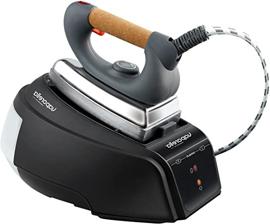 Polti Vaporella Forever 615_Pro Centro de Planchado a Vapor con Caldera, 2150W, depósito de 0,7 L, autonomía ilimitada, 4bar, 1400 W, 1 Liter, Aluminio, Negro, Gris, Acero Inoxidable