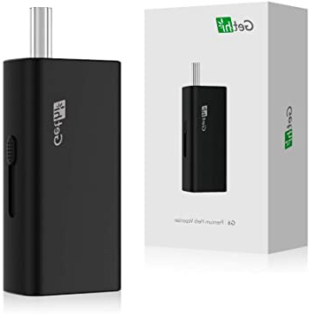 Vaporizador de hierbas secas con flujo de aire aislado - Vaporizador de hierbas portátil con cámara de calentamiento de cerámica y boquilla reemplazable (sin nicotina y sin líquido)