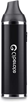 Ciberate Pluma de vaporizador de hierbas secas, cámara de cerámica grande, batería de 2200 mAh, configuración de control de temperatura Smart 5, vaporizador de hierbas portátil vapor puro sin nicotina