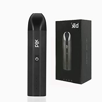 Vaporizador hierba seca con batería de 1600 mAh, vaporizador de hierbas portátil con ajuste de 4 temperaturas/Sin nicotina y sin líquido