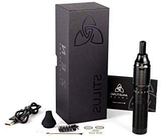 ZEN Vaporizers Stilus Vaporizador - Pluma de conducción Vape para hierbas, aceites y ceras con batería de 1600mAh, cuerpo de aluminio - Sin nicotina