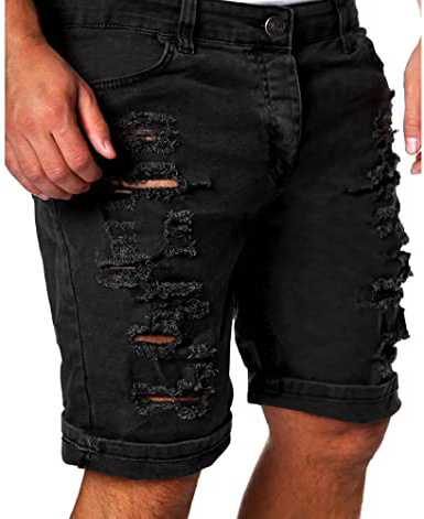 Hombre Verano Vaqueros Cortos -